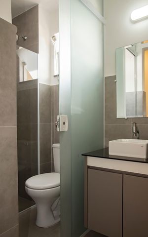 Apartamento para alugar com 38m², 1 quarto e sem vagaBanheiro