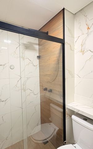 Apartamento à venda com 47m², 1 quarto e 1 vagaBanheiro Social