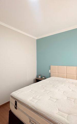 Apartamento à venda com 47m², 1 quarto e 1 vagaQuarto 2