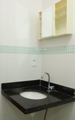Apartamento para alugar com 30m², 1 quarto e sem vagaBanheiro
