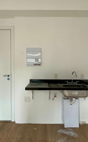 Studio à venda com 24m², 1 quarto e sem vaga Studio à venda com 24m², 1 quarto e sem vagaCozinha