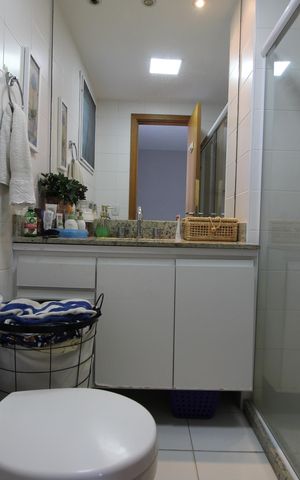 Apartamento à venda com 143m², 2 quartos e 2 vagasBanheiro Social 2