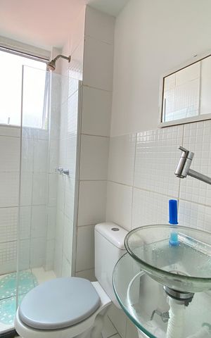 Apartamento à venda com 55m², 2 quartos e sem vagaBanheiro