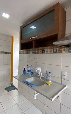 Apartamento à venda com 55m², 2 quartos e sem vagaCozinha e Área de Serviço