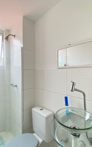 Apartamento à venda com 55m², 2 quartos e sem vagaBanheiro