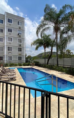 Apartamento à venda com 55m², 2 quartos e sem vagaÁrea comum - Piscina