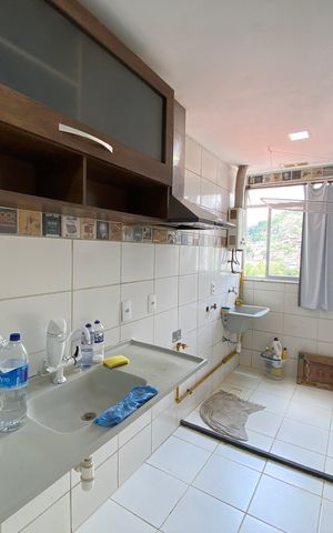 Apartamento à venda com 55m², 2 quartos e sem vagaCozinha e Área de Serviço
