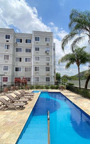 Apartamento à venda com 55m², 2 quartos e sem vagaÁrea comum - Piscina