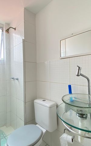 Apartamento à venda com 55m², 2 quartos e sem vagaBanheiro