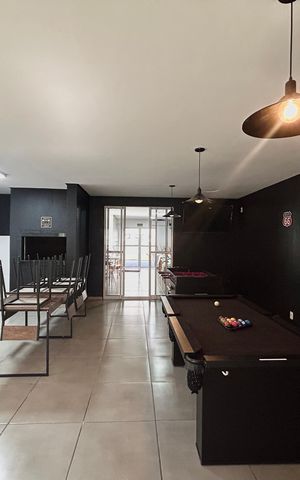 Apartamento à venda com 44m², 2 quartos e 1 vaga Apartamento à venda com 44m², 2 quartos e 1 vagaÁrea comum - Salão de festas