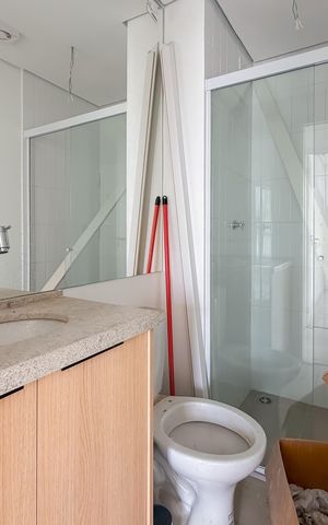 Apartamento à venda com 53m², 2 quartos e 1 vagaBanheiro Social