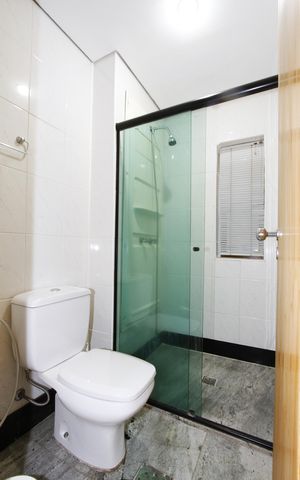Apartamento para alugar com 50m², 1 quarto e 1 vagaBanheiro da Suíte