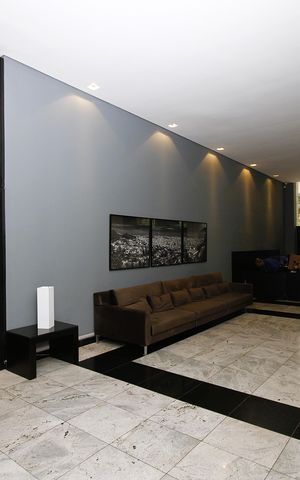 Apartamento para alugar com 50m², 1 quarto e 1 vagaHall