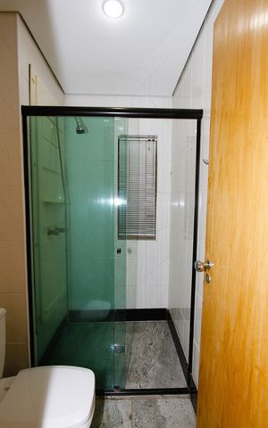 Apartamento para alugar com 50m², 1 quarto e 1 vagaBanheiro da Suíte