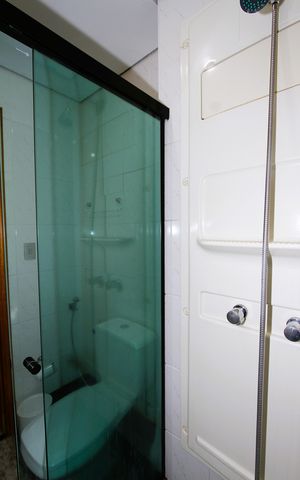 Apartamento para alugar com 50m², 1 quarto e 1 vagaBanheiro da Suíte
