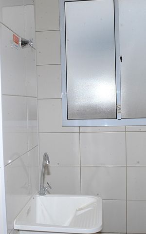 Apartamento para alugar com 41m², 2 quartos e 1 vagaDetalhe da area de serviço