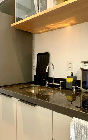 Studio à venda com 23m², 1 quarto e sem vaga Studio à venda com 23m², 1 quarto e sem vagaCozinha