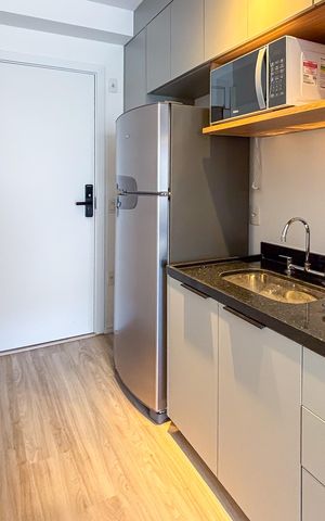 Studio à venda com 23m², 1 quarto e sem vagaStudio