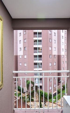 Apartamento para alugar com 52m², 2 quartos e 1 vagaVaranda