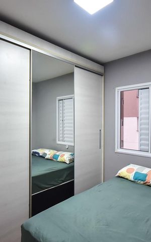 Apartamento para alugar com 52m², 2 quartos e 1 vagaQuarto 1