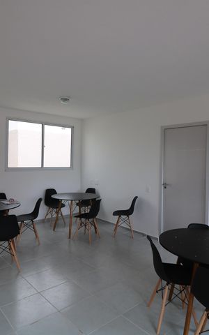 Apartamento para alugar com 33m², 2 quartos e sem vagaÁrea comum - Salão de festas