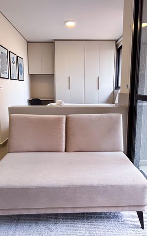 Apartamento para alugar com 40m², 1 quarto e sem vaga