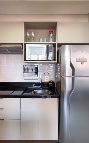 Apartamento para alugar com 40m², 1 quarto e sem vaga