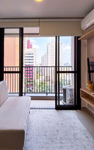 Apartamento para alugar com 40m², 1 quarto e sem vaga