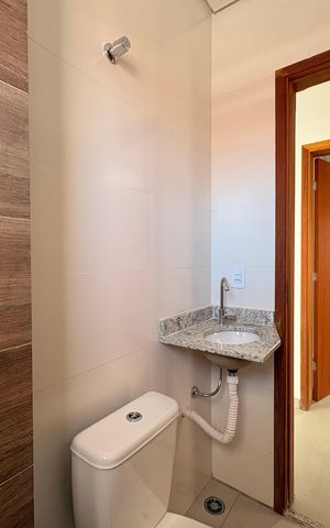 Apartamento à venda com 63m², 2 quartos e 1 vaga Apartamento à venda com 63m², 2 quartos e 1 vagaBanheiro