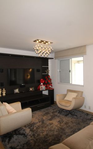 Apartamento à venda com 143m², 3 quartos e 2 vagasSala
