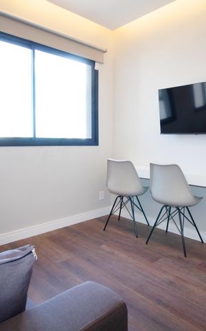 Studio para alugar com 24m², 1 quarto e sem vaga
