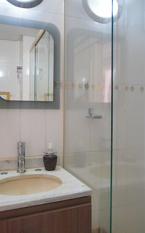 Apartamento à venda com 219m², 2 quartos e 2 vagasBanheiro Corredor