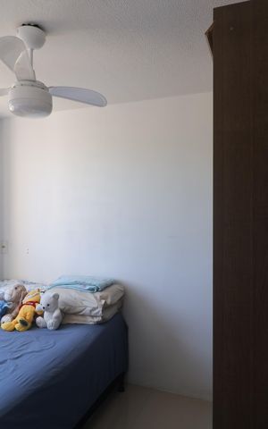 Apartamento à venda com 47m², 2 quartos e 1 vagaQuarto 2