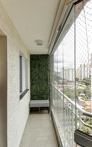 Apartamento à venda com 65m², 2 quartos e 1 vagaVaranda