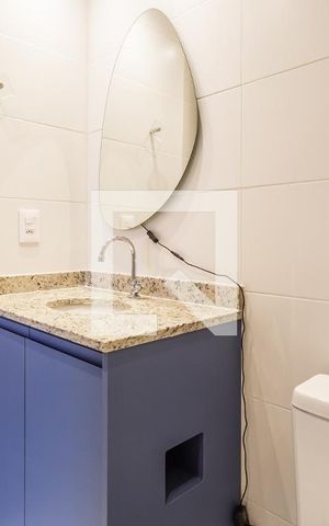 Apartamento para alugar com 25m², 1 quarto e sem vaga Apartamento para alugar com 25m², 1 quarto e sem vagaBanheiro