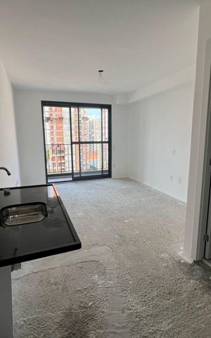 Apartamento à venda com 25m², 1 quarto e sem vaga