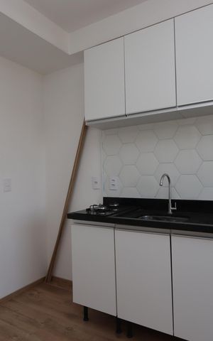 Apartamento para alugar com 26m², 1 quarto e sem vagaCozinha