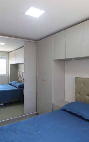 Apartamento à venda com 54m², 2 quartos e 1 vagaQuarto 1