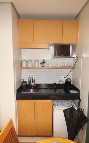 Apartamento à venda com 34m², 1 quarto e 1 vagaSala / Cozinha