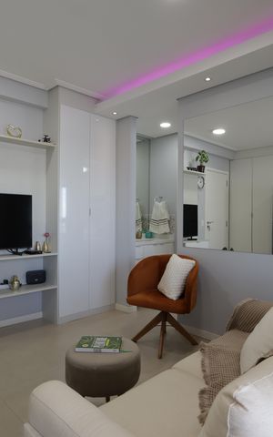 Apartamento para alugar com 38m², 1 quarto e 1 vagaSala