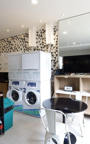 Apartamento para alugar com 38m², 1 quarto e 1 vagaLavanderia