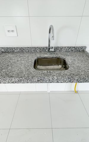 Apartamento à venda com 88m², 3 quartos e 2 vagas Apartamento à venda com 88m², 3 quartos e 2 vagasCozinha e Área de Serviço