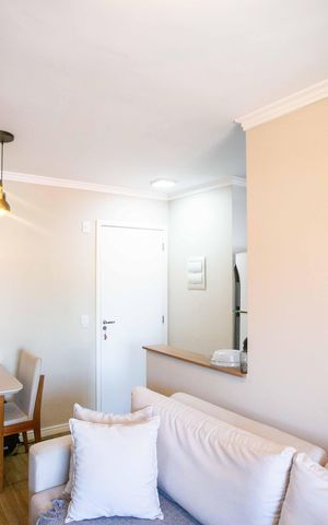 Apartamento à venda com 46m², 2 quartos e 1 vagaSala