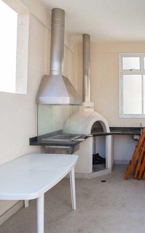 Apartamento à venda com 46m², 2 quartos e 1 vagaChurrasqueira