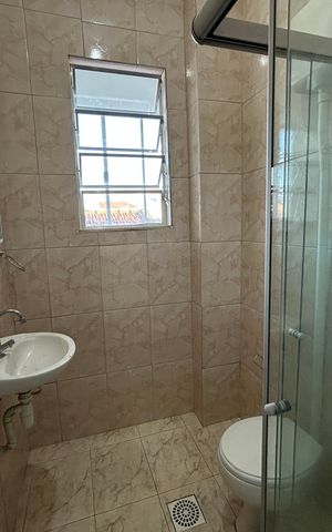 Apartamento para alugar com 60m², 1 quarto e sem vagaBanheiro 