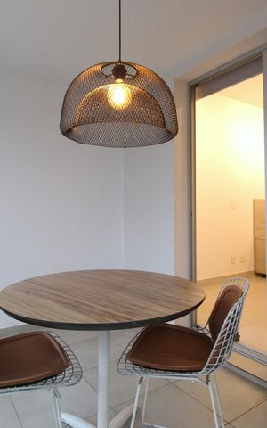 Studio à venda com 37m², 1 quarto e 1 vagaVaranda