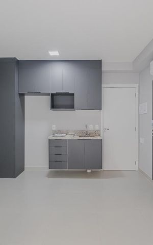 Studio para alugar com 35m², 1 quarto e sem vaga Studio para alugar com 35m², 1 quarto e sem vagaQuarto