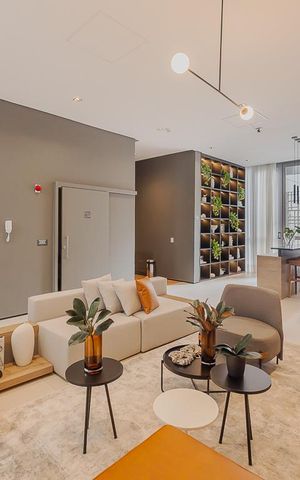 Studio para alugar com 35m², 1 quarto e sem vaga Studio para alugar com 35m², 1 quarto e sem vagaSalão de Festas