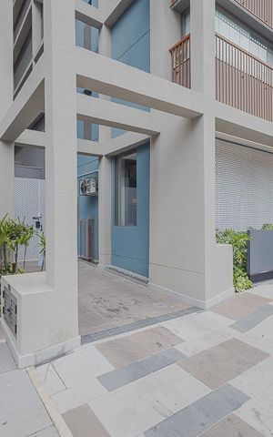 Studio para alugar com 35m², 1 quarto e sem vaga Studio para alugar com 35m², 1 quarto e sem vagaFachada