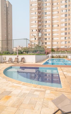 Apartamento para alugar com 64m², 3 quartos e 1 vaga Apartamento para alugar com 64m², 3 quartos e 1 vagaÁrea comum - Piscina